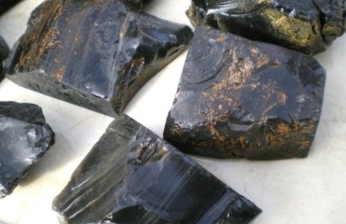 all types of obsidian