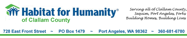 Habitat for Humanity of Clallam County Logo