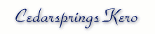 Cedarsprings Kero