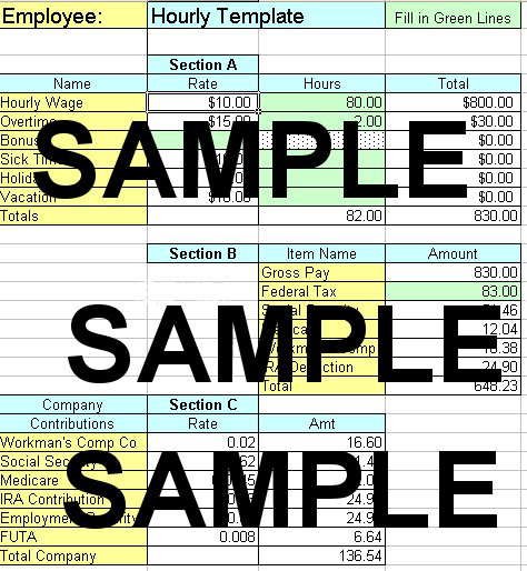 Excel Payroll
