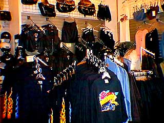 Tee Shirts and Leather goods