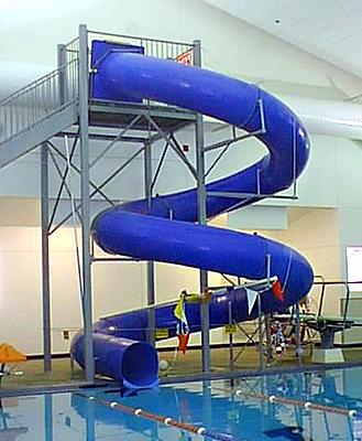 The water slide