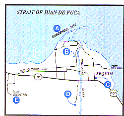 Sequim Area Map