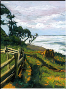 Painting by Esther Conway